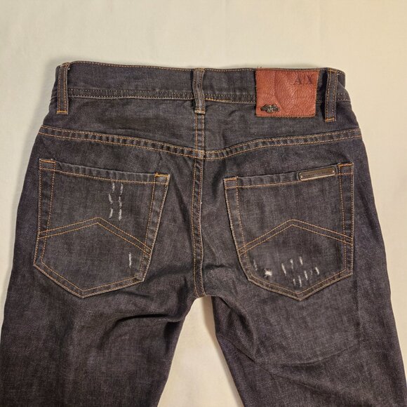 ARMANI EXCHANGE men's distressed jeans - Picture 4 of 16